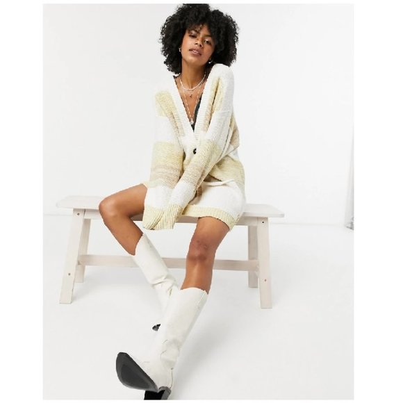 Free People Southport Oversized Beach Cardigan - Picture 1 of 8